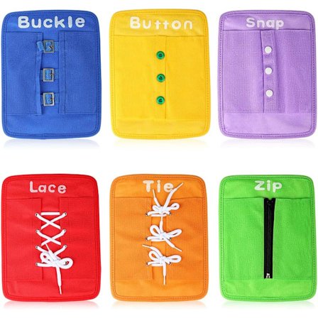 Montessori Legetøj Tidlig Læring Grundlæggende Livsfærdigheder Busy Board Lear