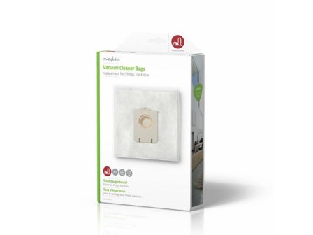 NEDIS Dammsugarpåse Standard bag 4/fp - Lyreco - Städ och hygien - Dammsugare - Dammsugarpåsar