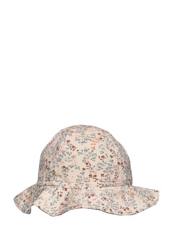 Tiny Hat Solhatt Multi/mönstrad Müsli By Green Cotton
