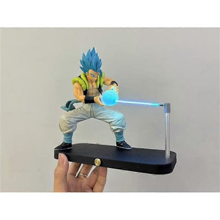 Ball Vegeta Kamehameha Nattlys Magnetisk Levitasjon Skrivebordslampe Linjelys Bølge DIY Kreativ Dekor Glasskjerm Innebygd Batteri