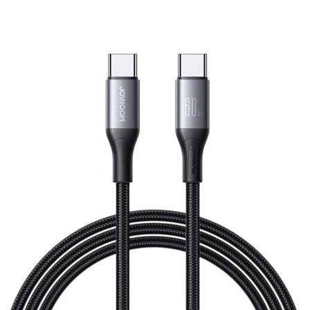 Joyroom S-A28 Flash Series 60W USB-C - USB-C-kabel 2 m - svart