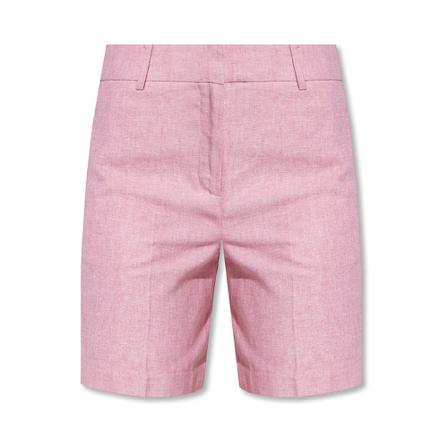 Michael Kors Pleat-front shorts Pink, Dame
