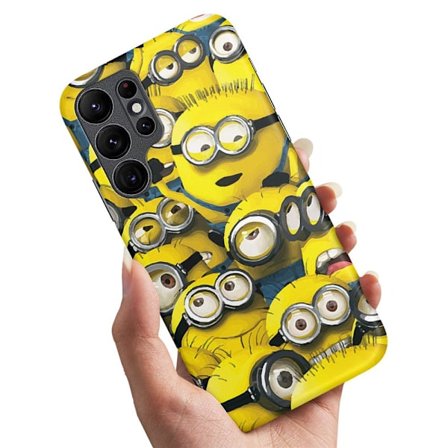 Deksel / Mobildeksel til Samsung Galaxy S22 Ultra - Minions