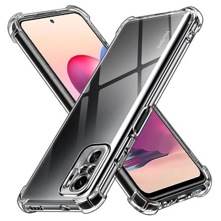 Xiaomi Redmi Note 10 Pro - Silikoni suojakotelo (Floveme) Genomskinlig