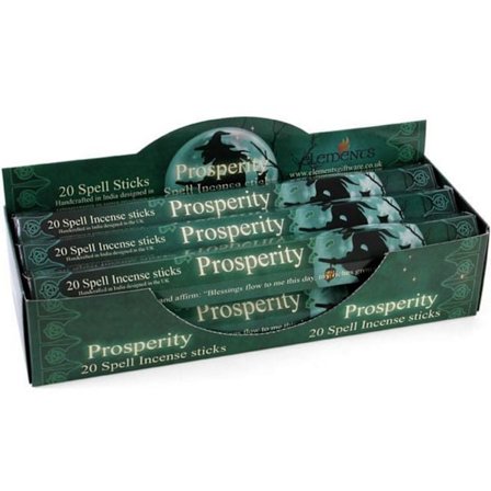 Elements Prosperity Spell Rökelsestickor (Låda med 6 paket) En S