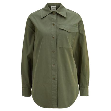 Semicouture Casual overhid , Groen , Dames , Maat: XS Longsleeve shirts