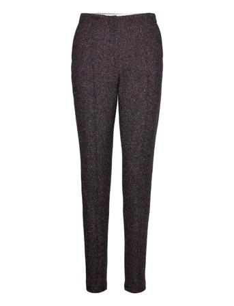 Pants Basket Wool Slimfit Byxor Stuprörsbyxor Svart REMAIN Birger Christensen