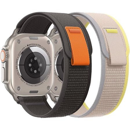2 kpl Trail Loop -ranneke, yhteensopiva Apple Watch 38 mm 40 mm:n kanssa