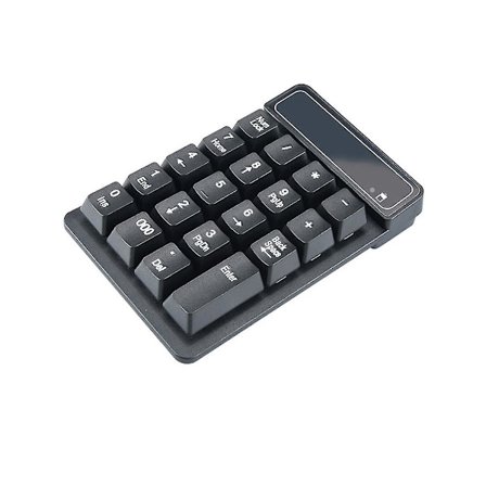 2.4ghz trådløst tastatur Mini Usb numerisk tastatur 19 taster taltastatur Numpad modtager til regnskab