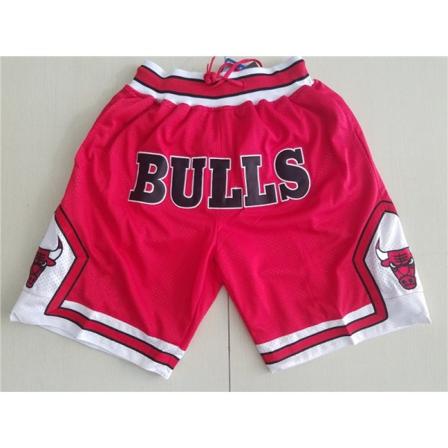 Herrsportfantast Basketball City Player Present med ficka Mesh Shorts Casual Quick Dry Shorts röd—XL