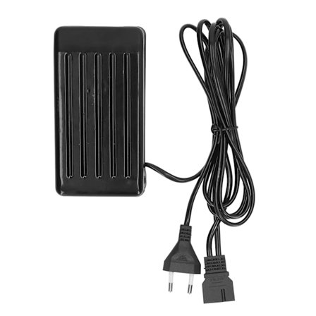 Syning Maskine Fodpedal Forhindre Glidning 3 Port Sort Udskiftning Fodcontroller til Hjem EU Stik 220V