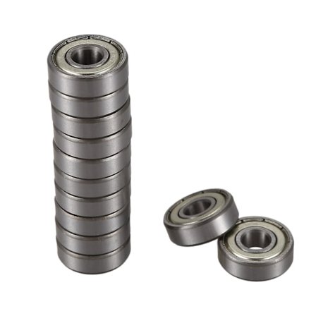 12 kpl 608z 22mm x 8mm x 7mm yksirivinen syväurakuulalaakeri