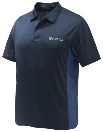 Beretta Flash Tech Polo Blue Total Eclipse