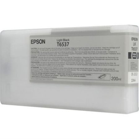 EPSON Bläckpatron, T6537, ljus svart, singelförpackning, C13T653700 - Lyreco - Toner och bläck - Bläckpatroner - Bläckpatroner Epson