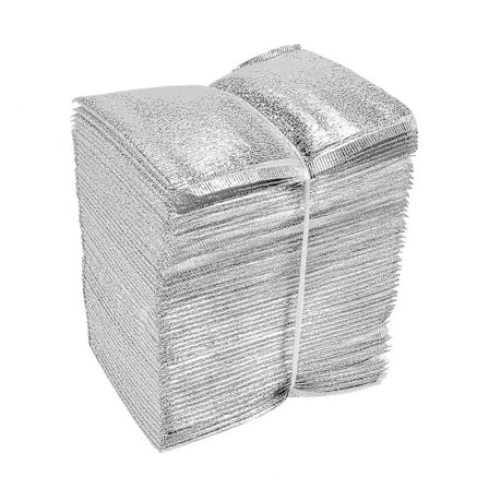 50 st Lunch Kylväska Isolering Hopfällbar Picknick Bärbar Kylklamp Mat Termisk Väska Matleverans D-Bra