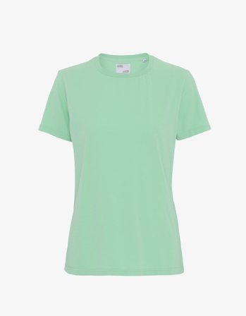 Women Light Organic Tee - Faded Mint - S