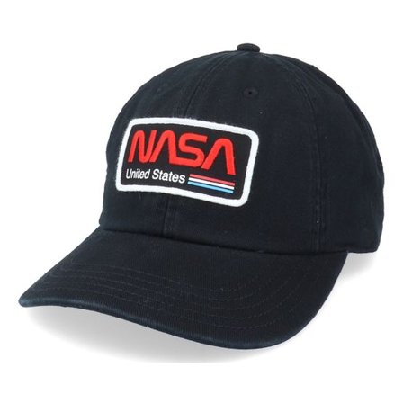 American Needle - Svart unconstructed Keps - Nasa Hepcat Black Dad Cap @ Hatstore