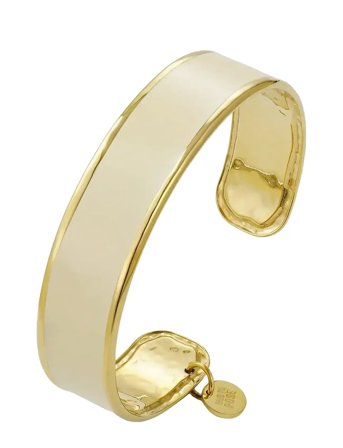 Bud to rose | Envy Enamel Bangle Brown/Gold | ONE SIZE