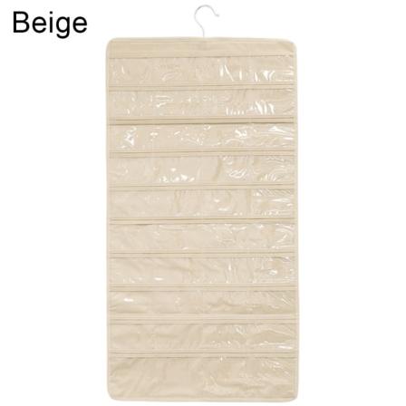 Smycken Förpackning Halsband Display Hängande BEIGE Beige
