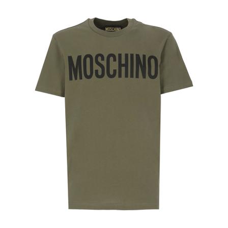 Moschino, T-shirt Zielony, Mężczyzna, Rozmiar: XS