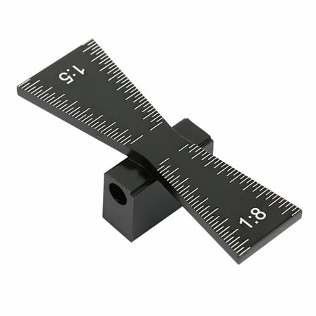 Dovetail-merke, 1: 5 1: 8 Snekker Dovetail Jig, Dovetail Mar