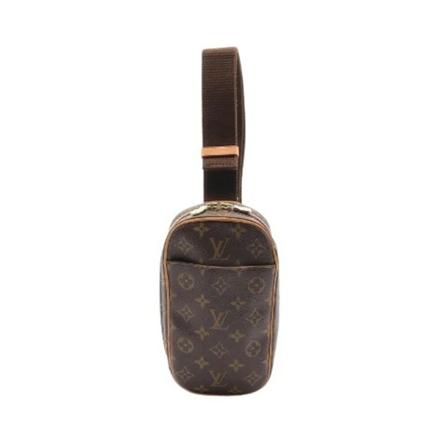 Louis Vuitton Vintage Pre-owned Bælte Taske Brun, Dame Vintage Tasker, Størrelse: ONE Size