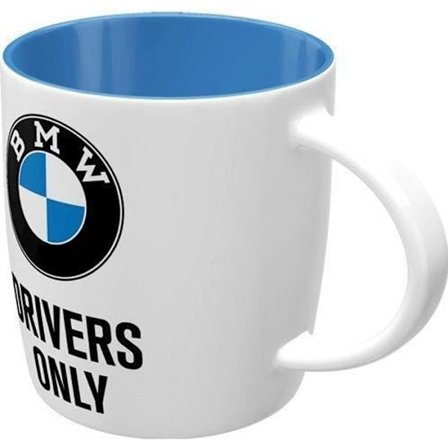 Kaffekopp - BMW - Endast förare - Porslin - Diskmaskinskompatibel - Cylindrisk