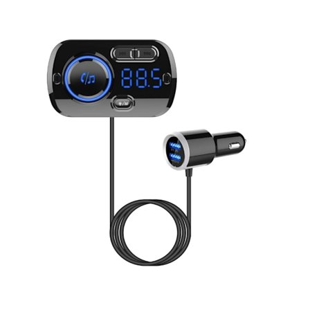 Bluetooth Bil FM-sändare Trådlös Radioadapter Bilmusikspelare Bil FM-mottagare