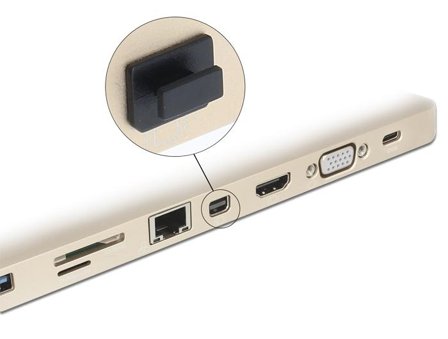 Delock Dust Cover for mini Displayport - støvdeksel