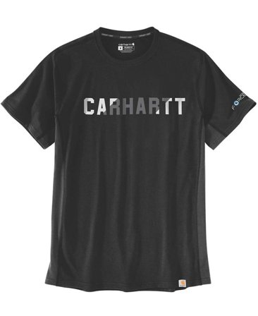 Carhartt Workwear Force Flex Block Logos Black
