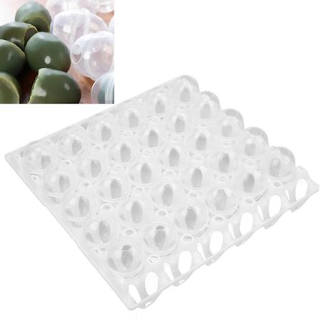 Äggskal och äggbricka Modell Säker Förebygg Läckage Äggtillverkningsmodell för Äggtillverkning 58 X 46mm