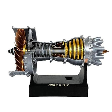 TR900 Turbofan Motor Modell Flymotor Kit Turbojet Motor Modell Voksen Mekanisk Vitenskap Utdanningsleketøy