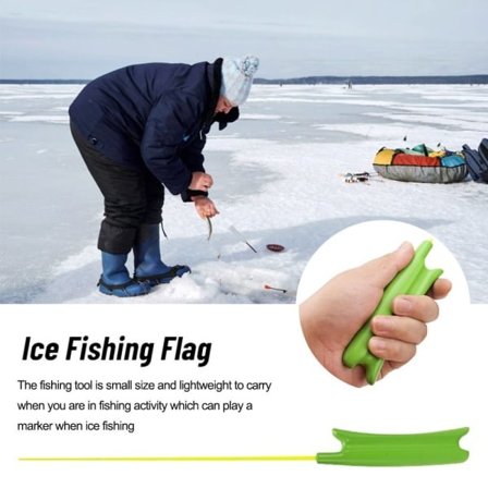 Isfiskeflaggor Mini Vinter Fiske Stang