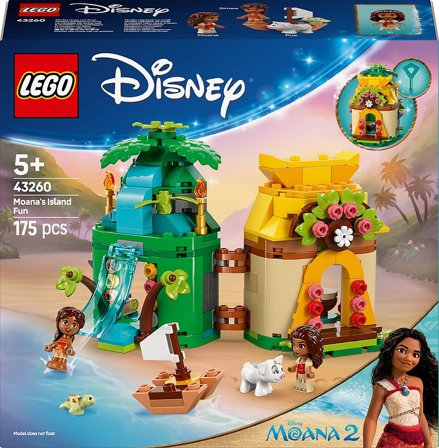 Lego Disney Vaianas Øsjov 43260, Børn & Forældre, Motorik & Bevægelse, Klodser Og Stabletårne