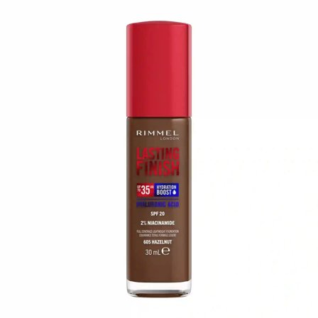 Rimmel Fondotinta Lasting Finish 35h Con Acido Ialuronico 605