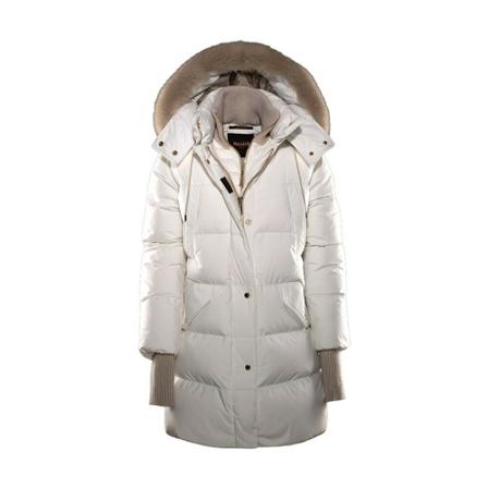 Moorer, Jackets Biały, Kobieta, Rozmiar: M