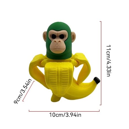 Sjove Lirili Larila Model Ornamenter Italiensk Brainrot Miniaturer Statue Anime Figur Banan Abe Samlerobjekter Gaver Home Decoration