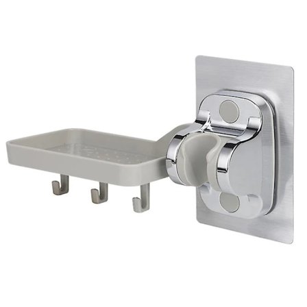 Håndbruserholder uden boring Stærk selvklæbende håndbruser Justerbar vinkel (