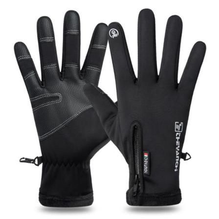 Warm Telefinger Glove - Black Black Xl