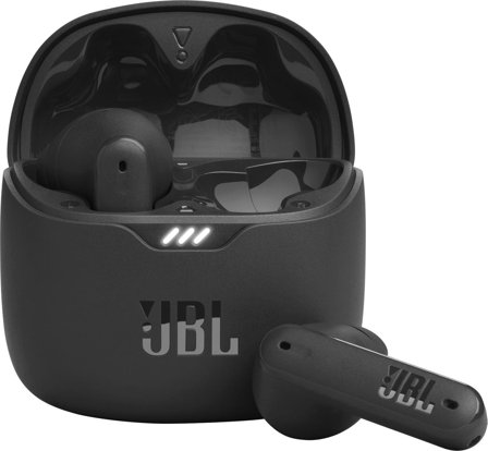 JBL Tune Flex Trådløse Ørepropper, In-Ear (sort) Livsstilshodetelefoner, True Wireless NC Open/Dual mic, Opptil 32t batteritid