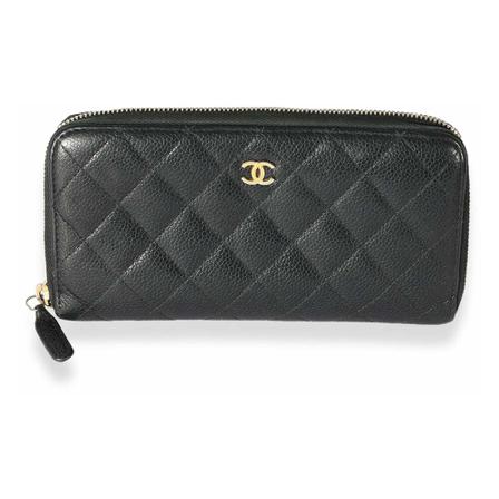 Chanel, Wallets ; Cardholders Czarny, Kobieta, Rozmiar: ONE Size