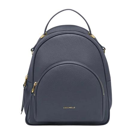 Coccinelle, Backpacks Blauw, Dames, Maat:ONE Size,leer