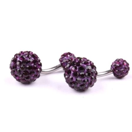 Navelsmycken 316L rostfritt stål