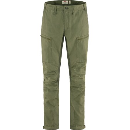 Fjällräven Men's Abisko Lite Trekking Hose Long in Green/Laurel Green/Grün, G-1000 | Size: 52