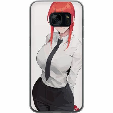 Samsung Galaxy S7 Skal / Mobilskal - Makima Chainsaw Man