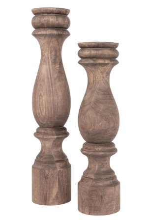 Lama Lysestake Vaals Mørkt-Tre H55