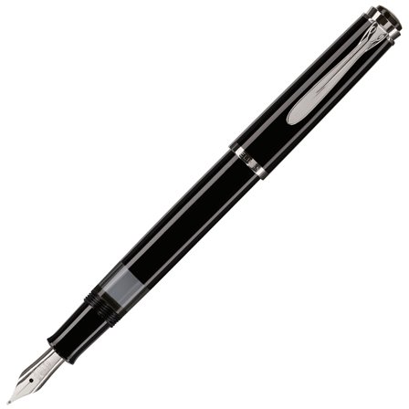 Classic M205 Fountain Pen Black-silver Fine