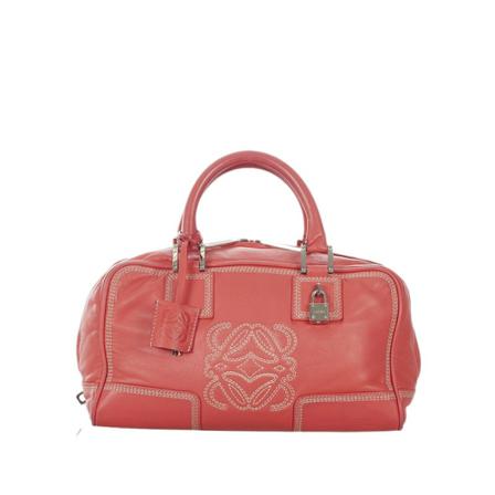 Loewe Pre-owned, Pre-owned Handbags Roze, Dames, Maat:ONE Size