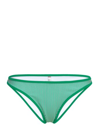 Tommy Hilfiger Cheeky High Leg Bikini Print - Green - L
