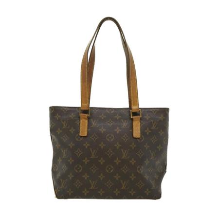 Louis Vuitton Vintage Pre-owned Cabas Piano Monogram Tote Taske Brun, Dame Vintage Tasker, Størrelse: ONE Size